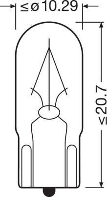 ORIGINAL - WEDGE BASE W2W - 24V