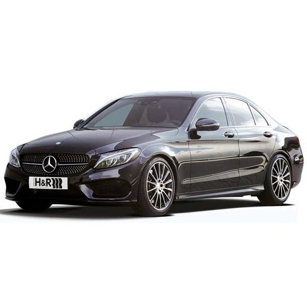 H&R Sænkningssæt Mercedes W205 C-klasse 2014-