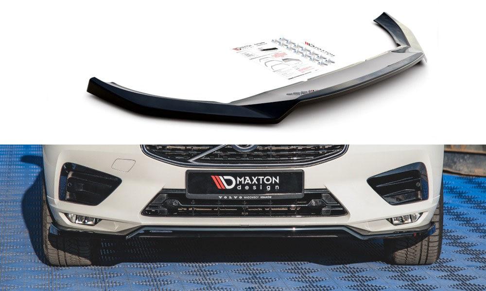 Blanksvart Cupspoiler Fram som passar Volvo XC60 R-Design