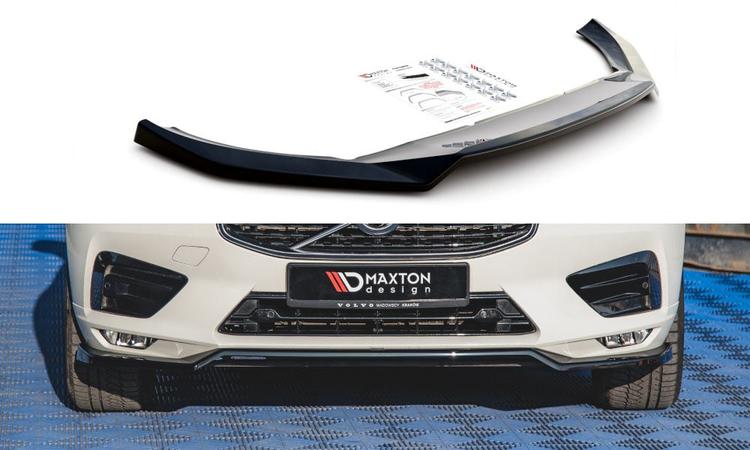 Blanksvart Cupspoiler Fram som passar Volvo XC60 R-Design