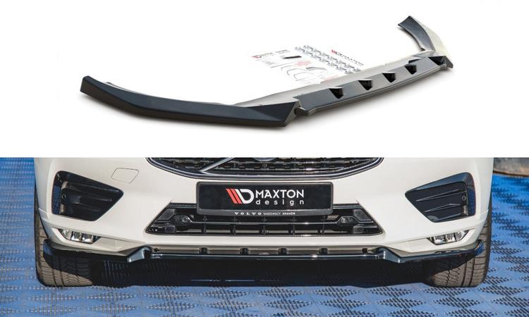 Blanksvart Cupspoiler Fram som passar Volvo XC60 R-Design