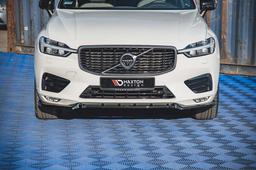 Blanksvart Cupspoiler Fram som passar Volvo XC60 R-Design