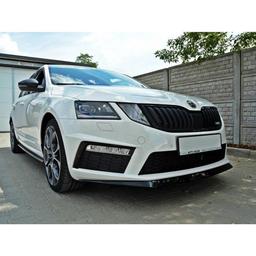 Blanksvart Cupspoiler Skoda Octavia RS