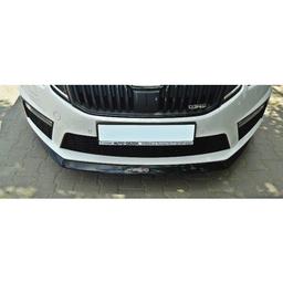 Blanksvart Cupspoiler Skoda Octavia RS