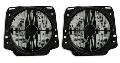 Lyskastere Golf II blackchrome