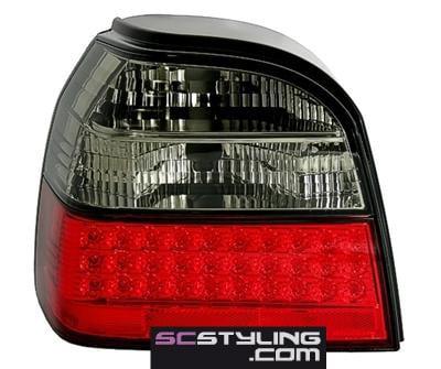LED Baglygter Rød/Grå brilliant Golf 3