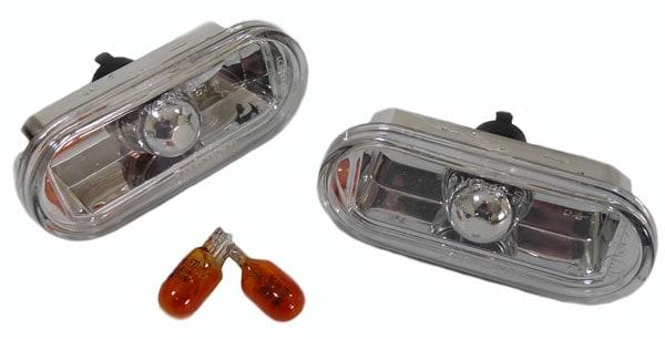 Fender indicators silver