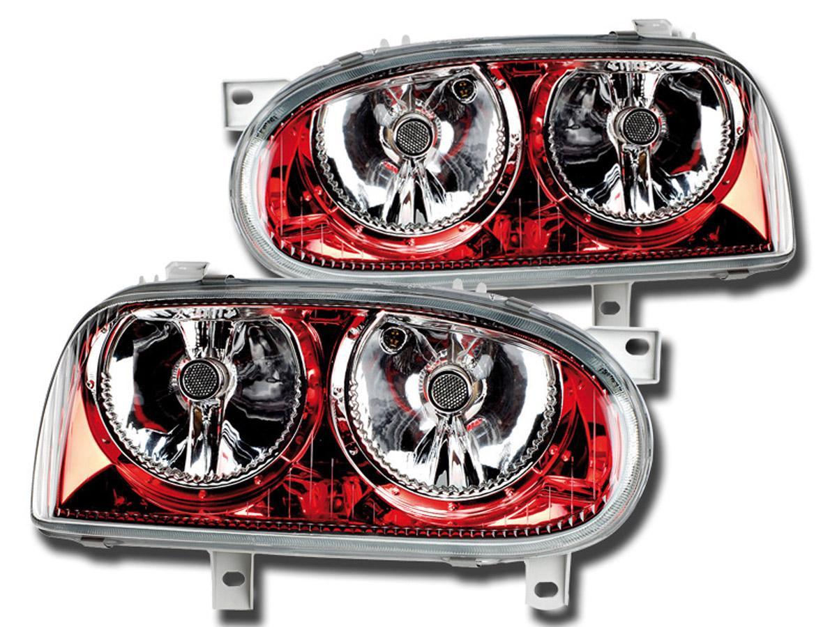 Golf III Angel Eyes Redchrome 