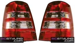 Golf III Variant Baklamper Clear Red