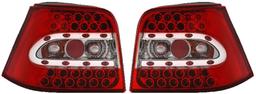 Led Takalamput Punainen VW Golf