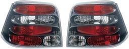 Baklampor Lexus Svart VW Golf 4