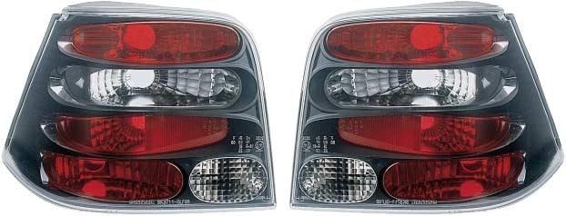Baklampor Lexus Svart VW Golf 4