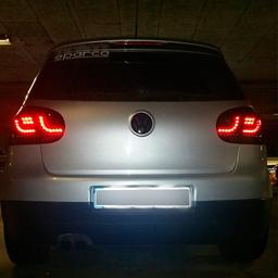 LED Baglygter rød/smoke VW Golf 5