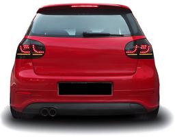 LED Baglygter sort smoke VW Golf 5