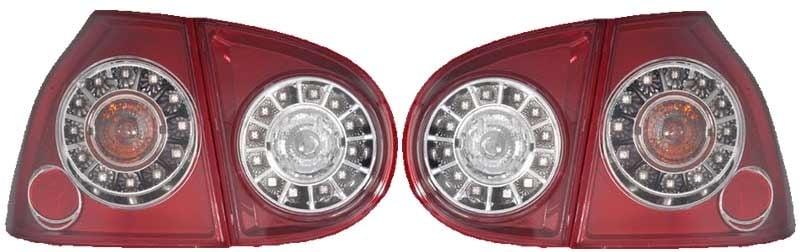 LED Baglygter Rød Smoke VW Golf 5