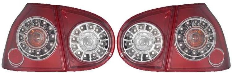 LED Baglygter Rød Smoke VW Golf 5