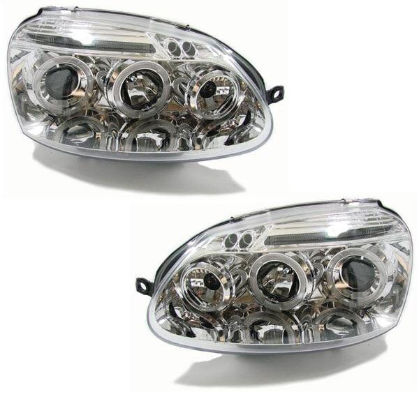 Angel Eyes krom VW Golf 5