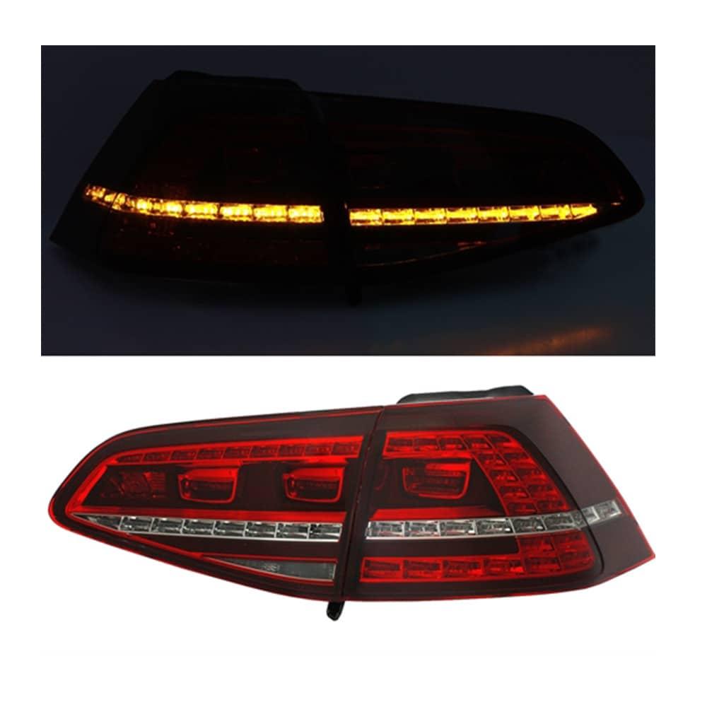 LED Baklampor röd/klarglas VW Golf 7