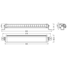 Lightbar FX500-SP Spot