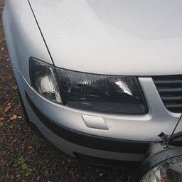 Black  Headlights  VW Passat 3B