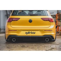 Diffuusori lisäosa takapuskurille) VW Golf 8