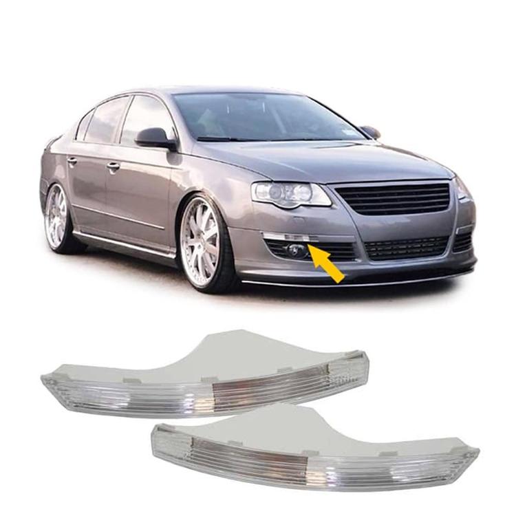 Hvite LED blinklys VW Passat 3C