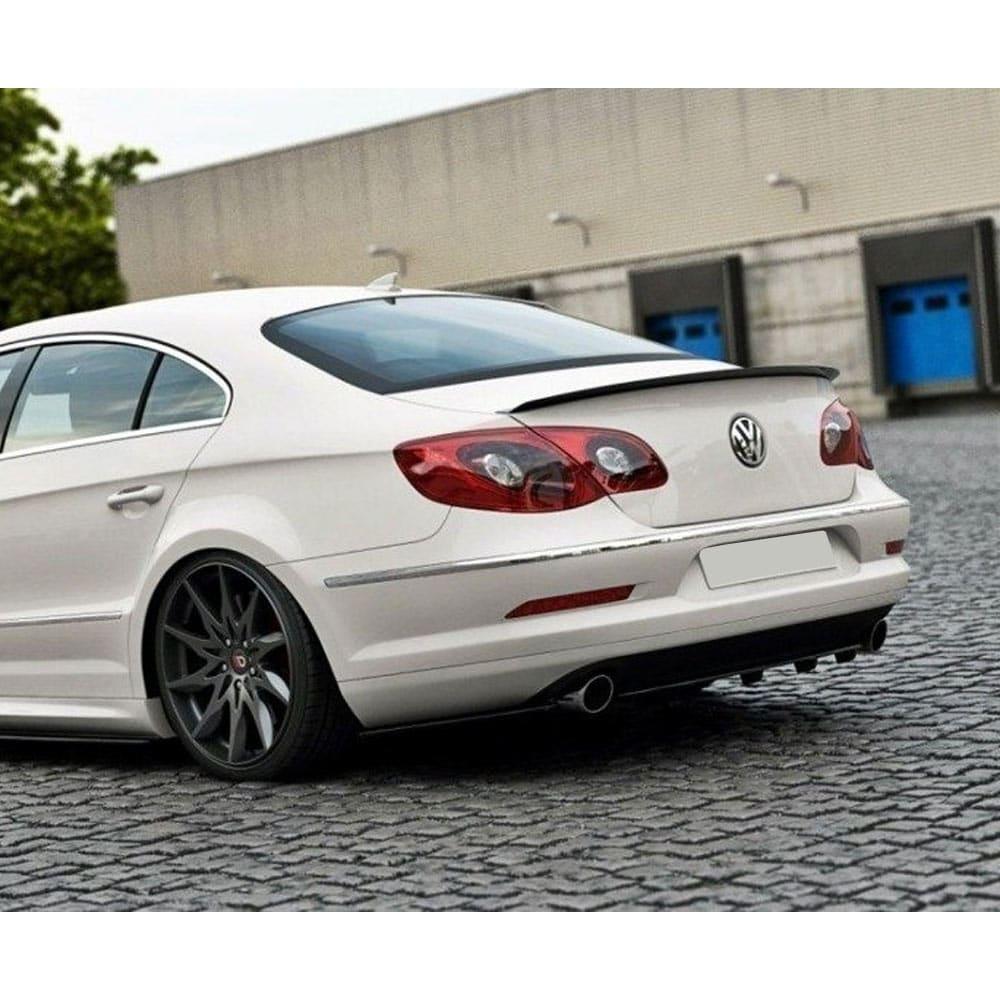 Diffuusori lisäosa takapuskurille) VW Passat CC R36 R-line