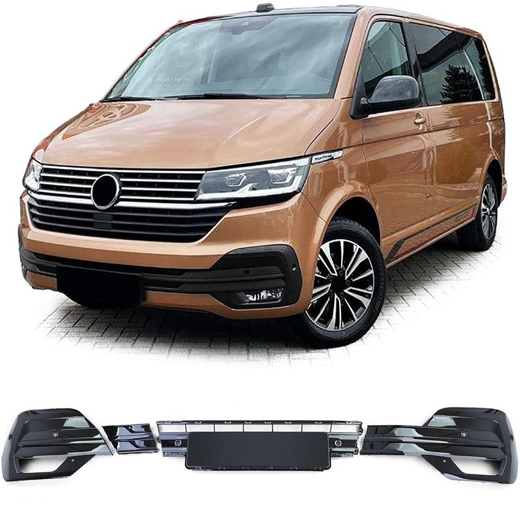 Blanksvart dimljusramar VW T6.1 Transporter