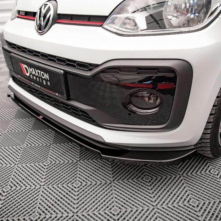 Blanksvart Cupspoiler Fram VW UP GTI