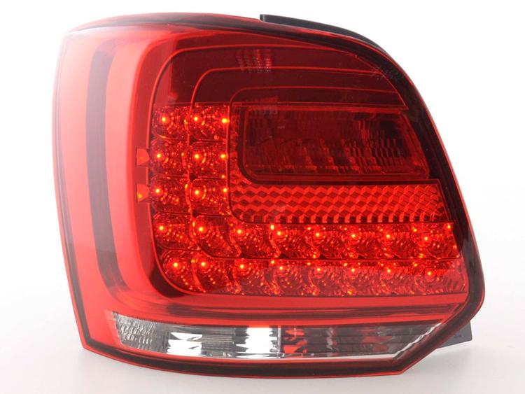 LED Baglygter rød hvide VW Polo