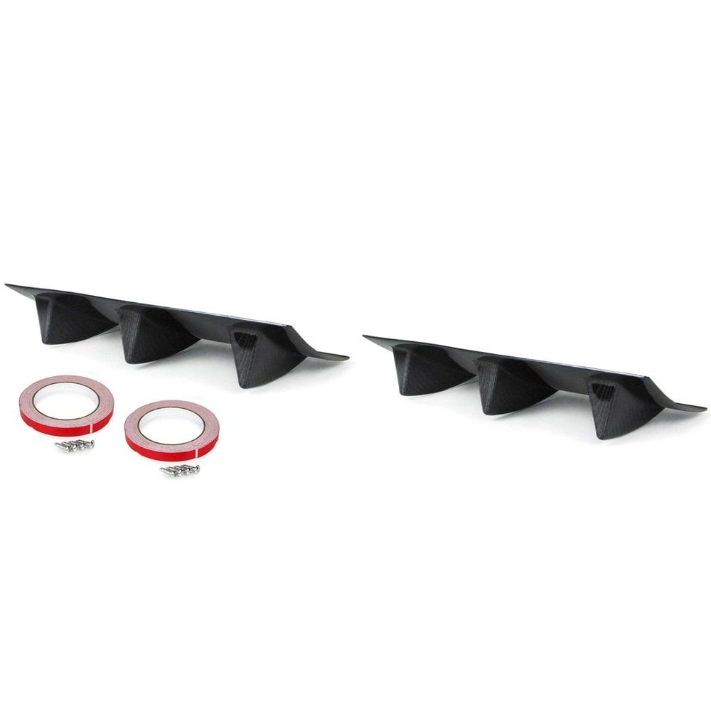 Sporty Diffuser Set Carbon Fibre Look