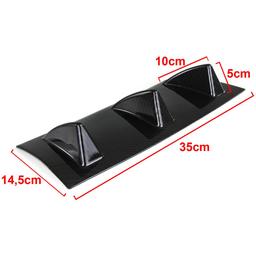 Sporty Diffuser Set Carbon Fibre Look