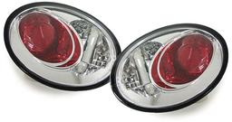Beetle baklampor LED krom