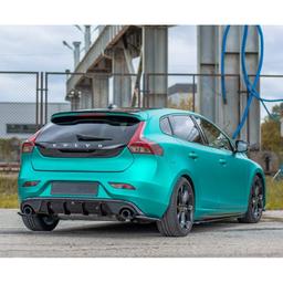 Diffusor (insats för bakstötfångare) som passar Volvo V40 R-Design