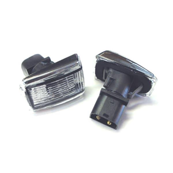 Fender Indicators Chrome/Black that fits Volvo