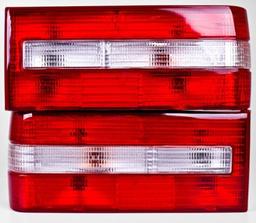 Baklampor Med Vita Blinkers som passar Volvo