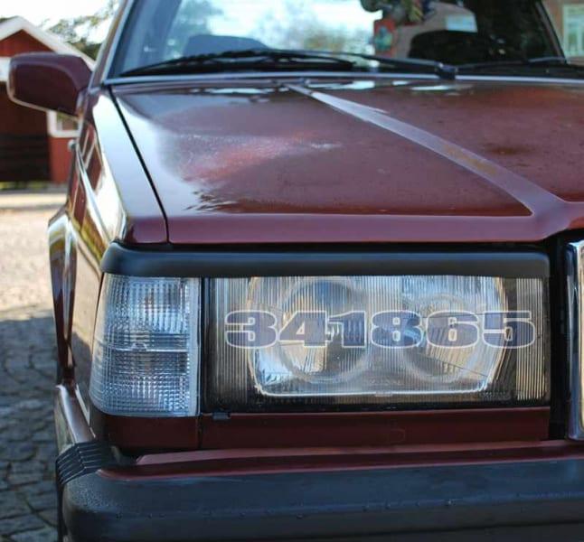 Ögonlock som passar Volvo 740 84-89
