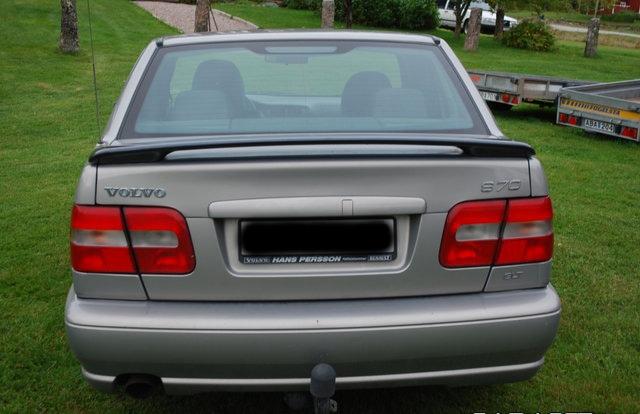 Spoilervinge som passar Volvo 850/S70