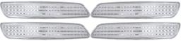 Sidomarkeringar 2 Pack Vita som passar Volvo