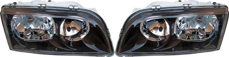 Headlights  Black Rim that fits Volvo