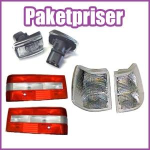Pakkepris m. rød/hvide baglygter