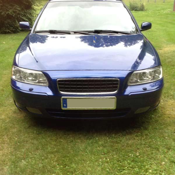 XC Grill Krom & Svart Emblemlös som passar Volvo V70N