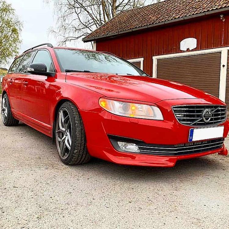 Frontspoiler som passar Volvo V70 14-16