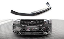 Blanksvart Cupspoiler Fram som passar Volvo XC60 R-Design Facelift