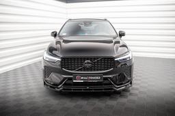 Blanksvart Cupspoiler Fram som passar Volvo XC60 R-Design Facelift