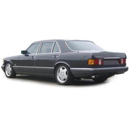 Baklampor Mercedes S-Klass W126