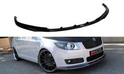 Blanksvart cupspoiler Skoda Fabia MK2