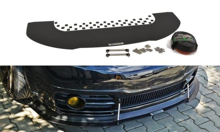 Svart Cupspoiler Skoda Fabia RS MK1