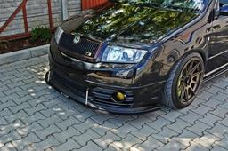 Svart Cupspoiler Skoda Fabia RS MK1