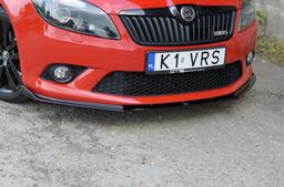Blanksvart cupspoiler Skoda Fabia RS MK2